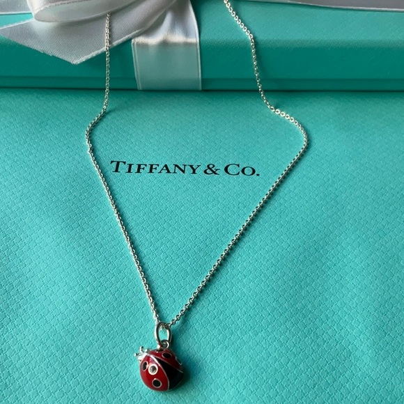 Tiffany & Co. Jewelry Tiffany Co Ladybug Charm Necklace Poshmark